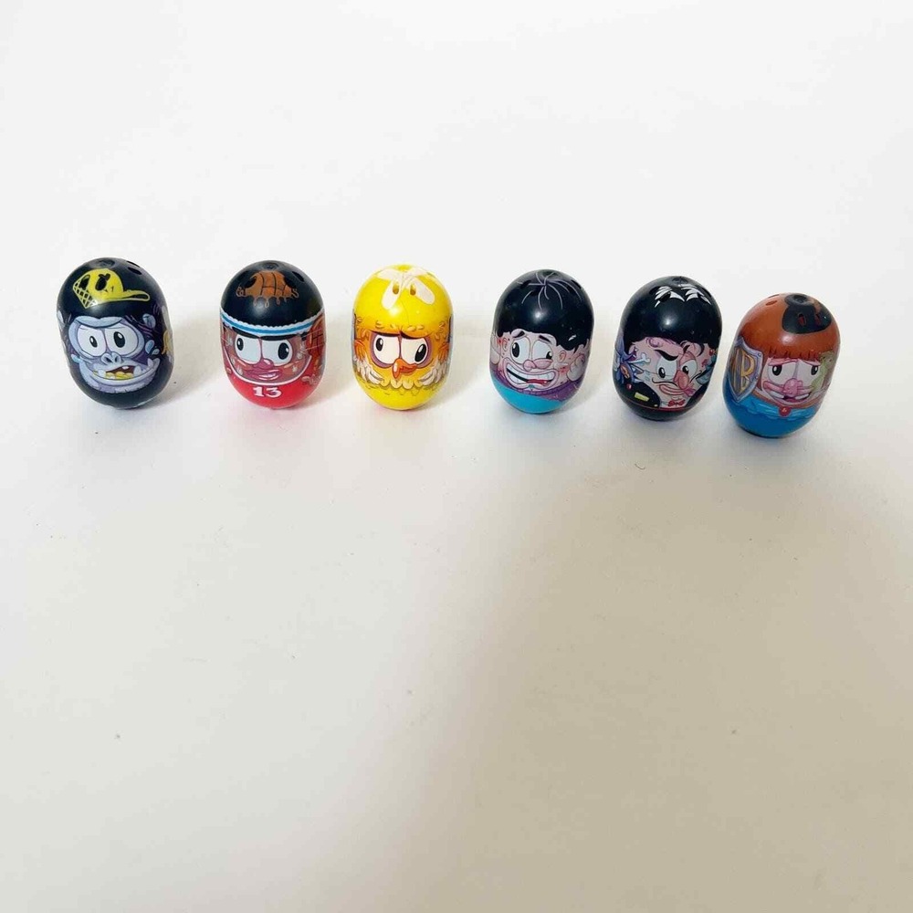Lot of 6 Assorted Mighty‎ Beanz